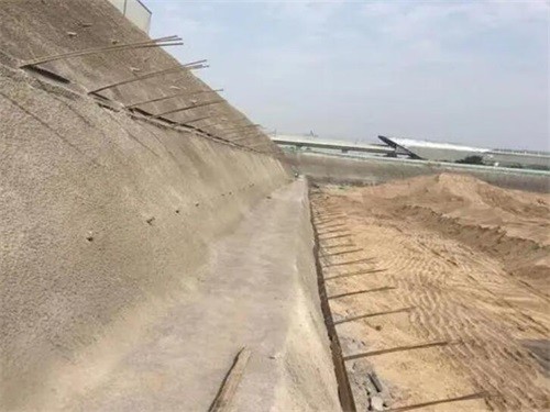 临淄河道边坡加固